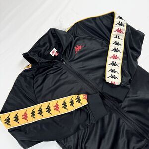 Kappa Full-Zip‎ Black Track Jacket Kids 12 years 152cm